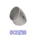 스텐 용접엘보45도(KS) SCH/20(12195)