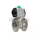 JSV.실린더볼2-WAY(후렌지식-스텐304)-솔밸브장착형(10899)