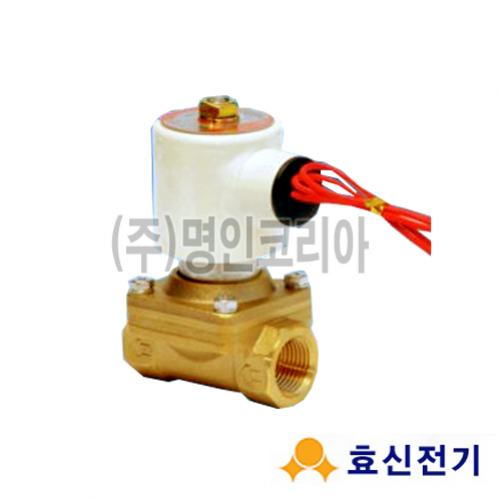 솔레노이드밸브(스팀)2way-8A-65A 상시닫힘형(HPS) 0.5-7K(10792) - 명인코리아