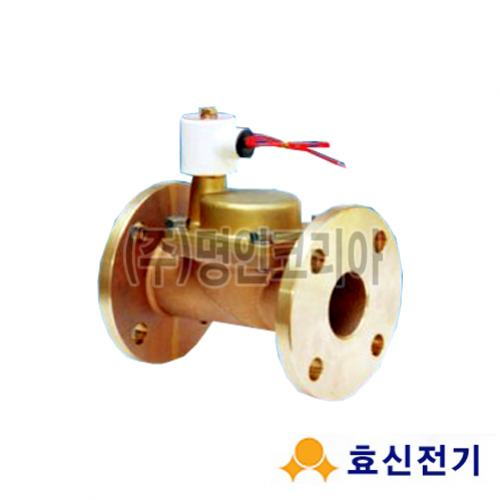 솔레노이드밸브(스팀)2way-32A-65A 상시닫힘형(후렌지타입) 0.5-7K(10793) - 명인코리아