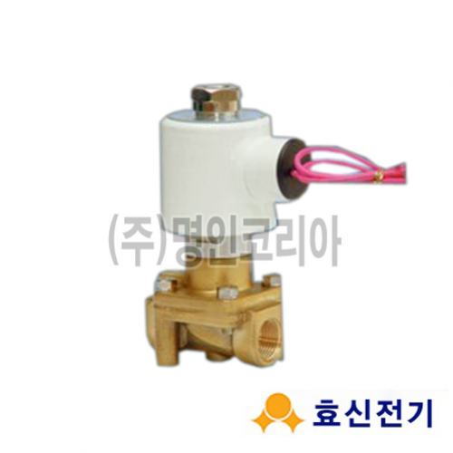 솔레노이드밸브(물용)2way-8A-50A 상시열림형(HPW) 0.3-10K(10799) - 명인코리아
