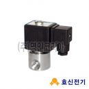 솔레노이드밸브(냉매)소형직동식2way-10A 상시닫힘형(HSR)SUS 0-5K(-190-50도)(10819)