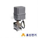 전동밸브 스텐나사볼밸브-3PC(개폐2.5초/10초)-AC220V용(10861)