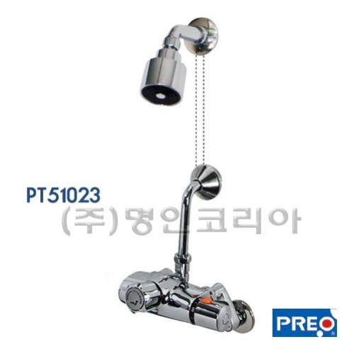 샤워기 PT51023 벽붙이매립샤워(T.S)(11644) - 명인코리아