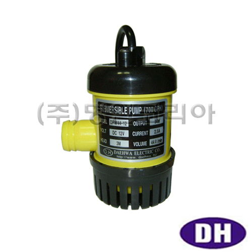 대화.DPW44-12 수중펌프(700GPH) DC12V(13487) - 명인코리아