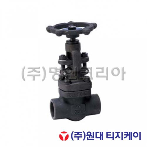 단조글로브-용접타입(A105)(13632) - 명인코리아